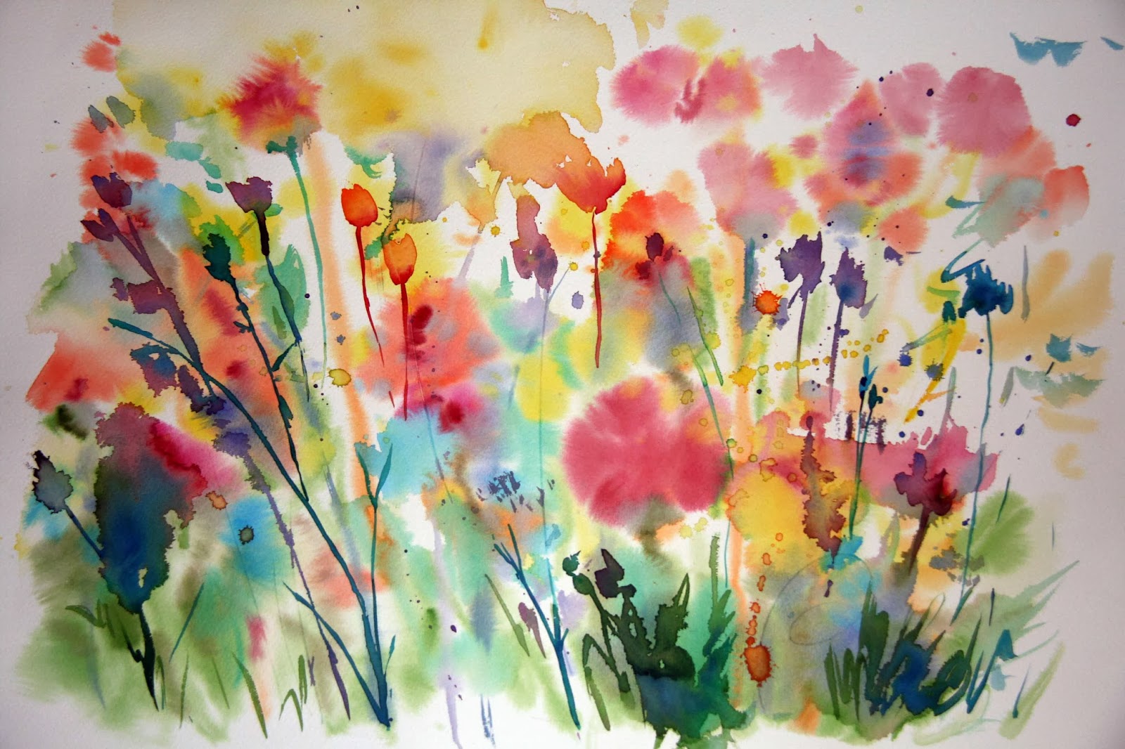 Acuarelas y más: marzo 2014